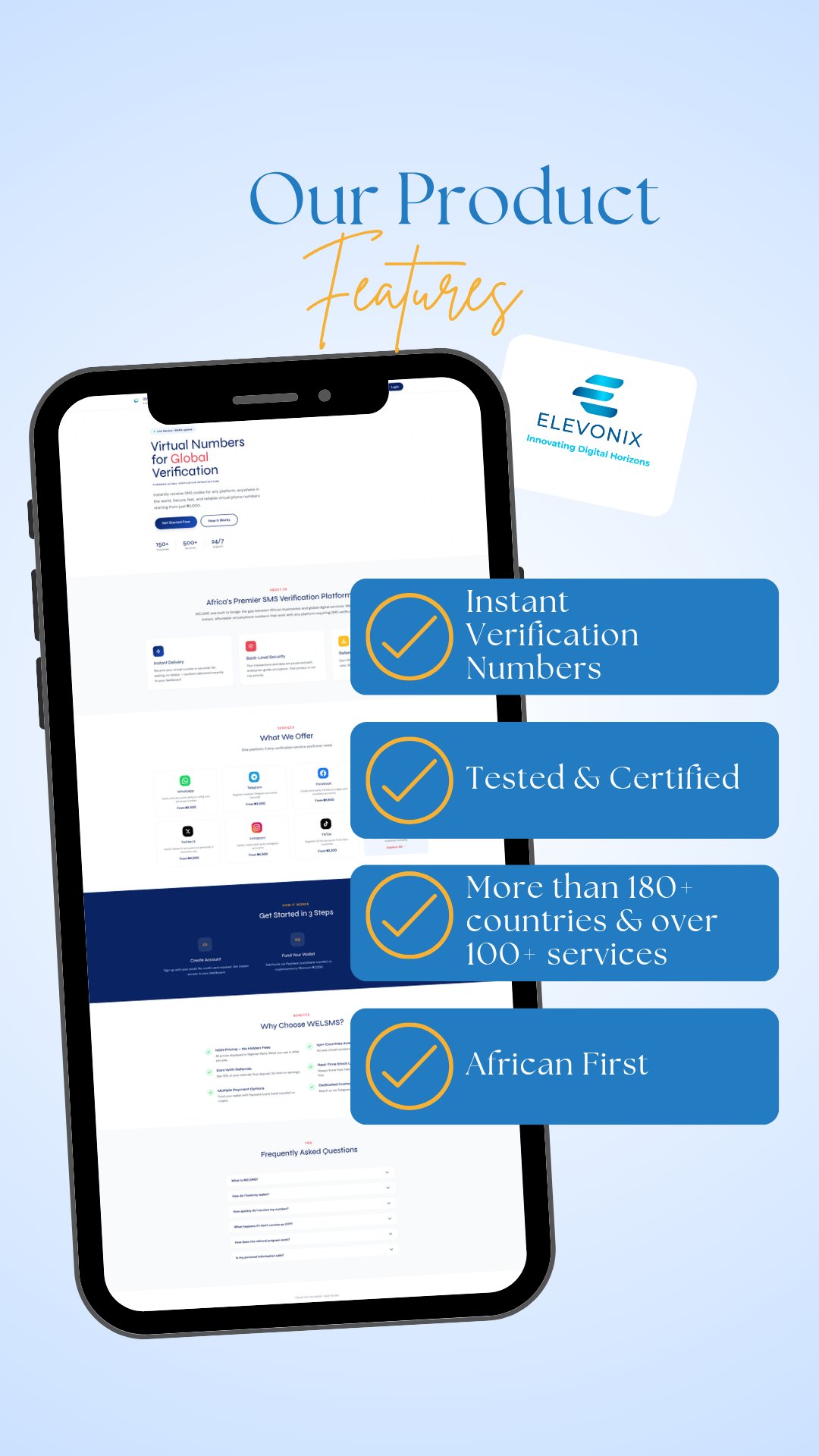 WelSMS — Product Features